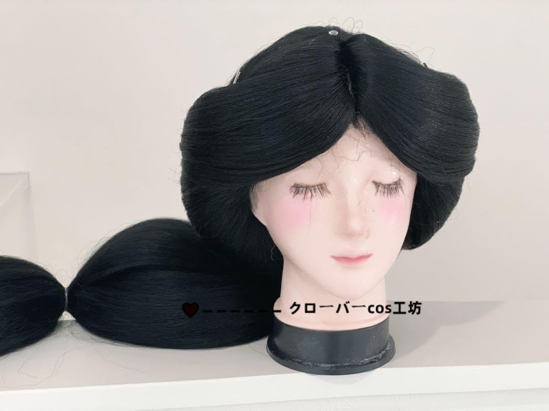 即購入可　Dハロ仮装　ジャスミンウィッグ　イメージ　マネキンあり Amazon.co.jp: ☆工場直売☆ オーダー品 Dハロ仮装 ジャスミンウィッグ